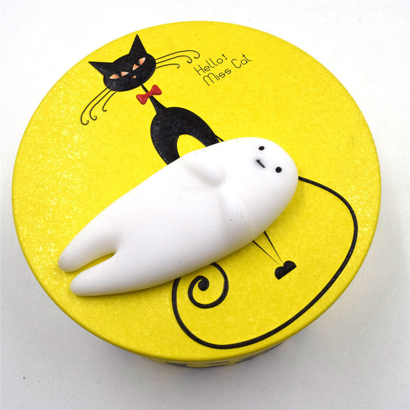 Creative Toys, Small Animals, Cute Pets, Seals, Small Dumplings, Venting, Decompression And Squeezing