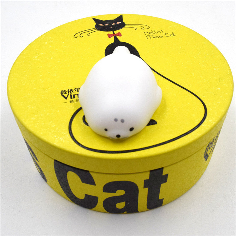 Creative Toys, Small Animals, Cute Pets, Seals, Small Dumplings, Venting, Decompression And Squeezing