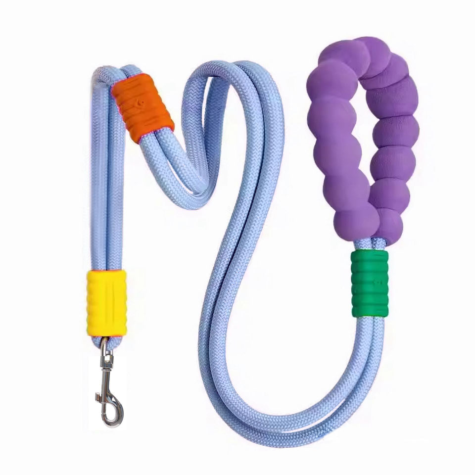 Versatile Pet Traction Leashes With A Comfortable Foam Handle Traction Rope For Dogs Anti Slip Traction Rope