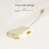Pet Bathing Brush Silicone Massager Gloves Dog Soft Bathroom Washing Gloves Hair Deshedding Brush Pet Cleaning Grooming Supplies