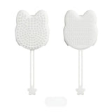 Pet Bathing Brush Silicone Massager Gloves Dog Soft Bathroom Washing Gloves Hair Deshedding Brush Pet Cleaning Grooming Supplies