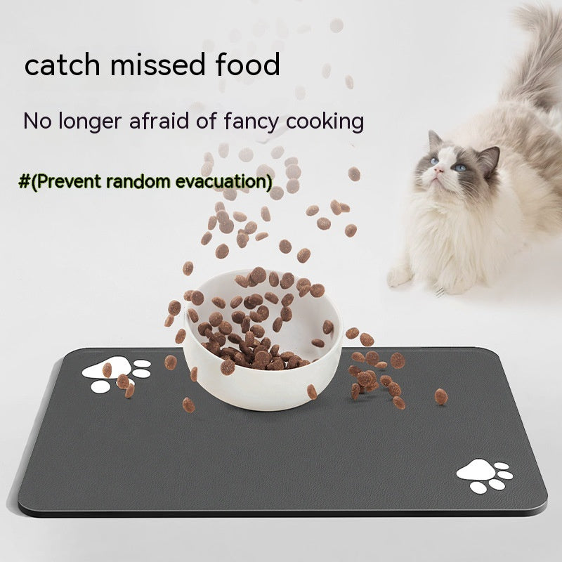 Pet Feeding Mat Dogs And Cats Placemat Washable And Reusable Dog Training Absorbent Urine Pad Quick-drying