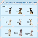 Pet House Water Resistant Puppy Shelter with Door for Indoor Outdoor, Easy to Assemble, for Small/Medium Dogs, Gray