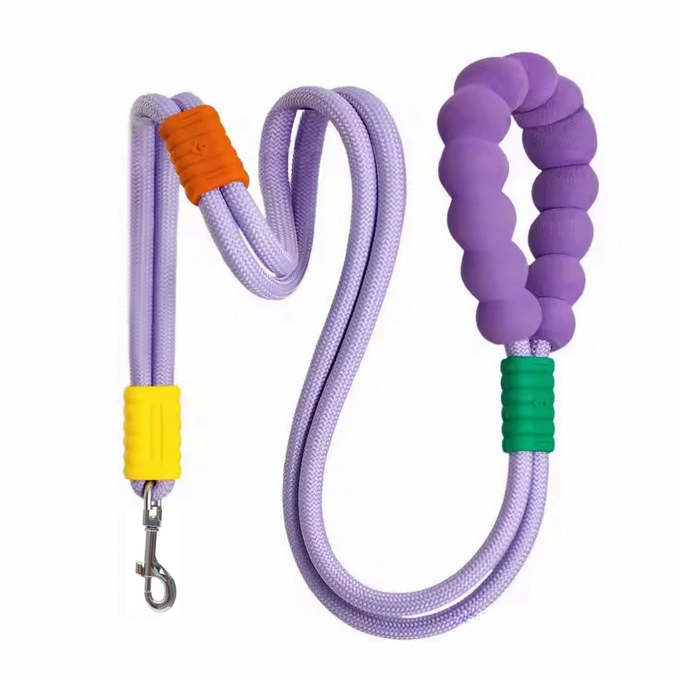 Versatile Pet Traction Leashes With A Comfortable Foam Handle Traction Rope For Dogs Anti Slip Traction Rope
